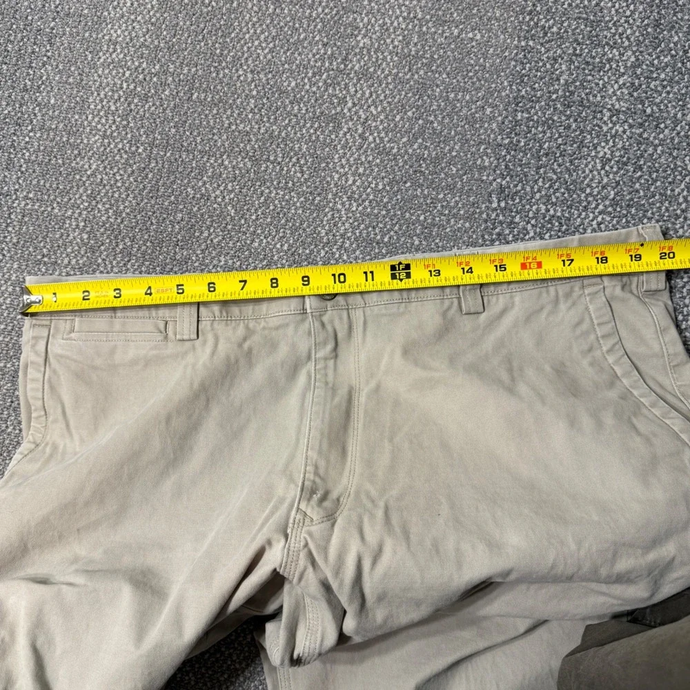 Duluth Trading Flex Ballroom‎ Khakis Pants Mens 40x30 Slim Fit Stretch Work